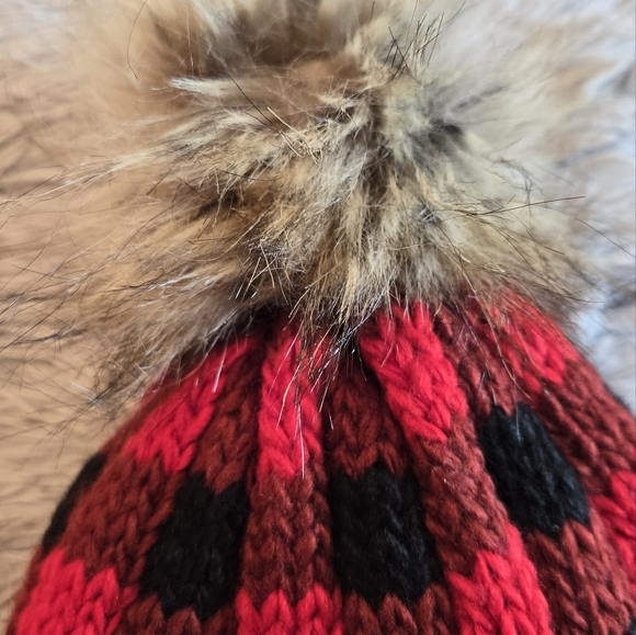 Panache Multicolored Stocking Hat with Pom Pom NWT - Picture 7 of 12